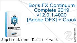 Boris Continuum Complete 2019 V12.0.1 Mac Crack